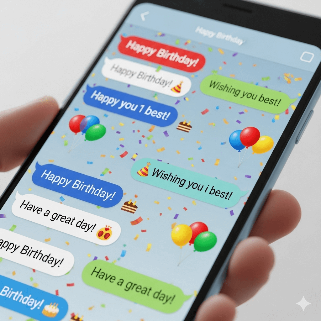 108 Best Birthday SMS Wishes for 2025 – Heartfelt, Funny & Unique