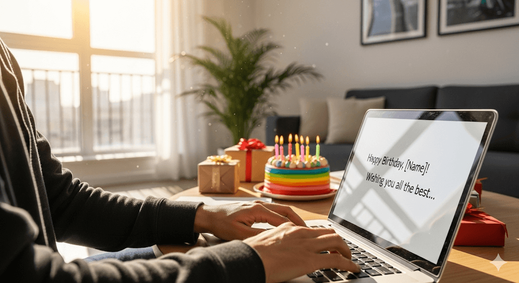 30 Quick Birthday Wishes That Hit the Mark